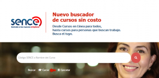 Buscador de Cursos Sence