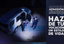 Inscripciones abiertas al Curso de Asistente Policial 2024-2025