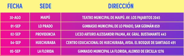 Calendario Feria EducaLT